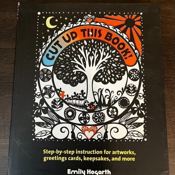 NEW Cut Up This Book! Step by Step Instructions for Artwork by Emily Hogarth - Picture 2 of 6